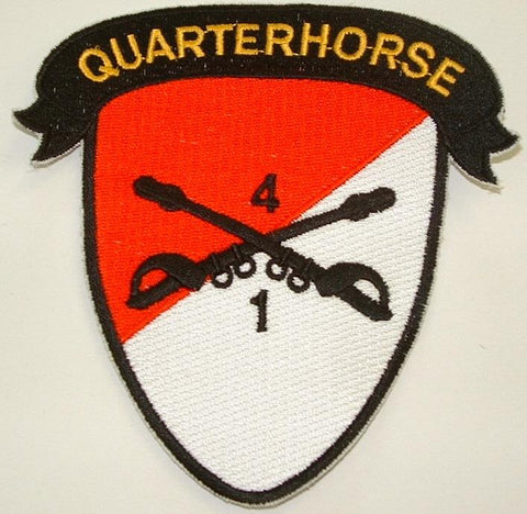 4th Cavalry 1st Squadron cloth patch - Saunders Military Insignia