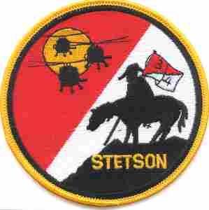 4th Cavalry Stetson, 3rd Squadron Custom Patch