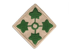 4th Infantry Division Color Patch - Saunders Military Insignia