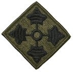 4th Infantry Division Subdued patch