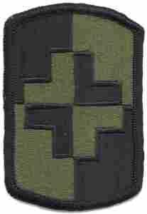 4th Medical Brigade Subdued patch
