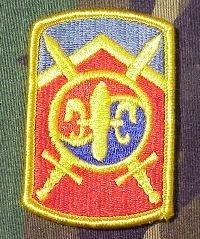 501st Sustainment Brigade Full Color Merrowed Border - Saunders Military Insignia