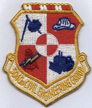 5040th Combat Evaluation Group Patch