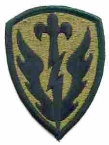 504th Military Intelligence Brigade subdued patch - Saunders Military Insignia