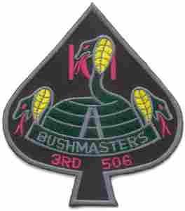 506th Infantry 3rd 'Bushmasters', Patch