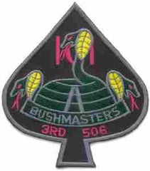 506th Infantry 3rd 'Bushmasters', Patch - Saunders Military Insignia