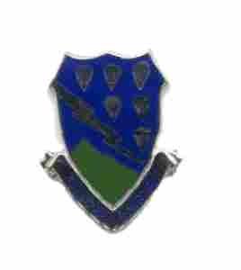 506th Infantry Regiment 'Curr Ahee' Unit Crest - Saunders Military Insignia