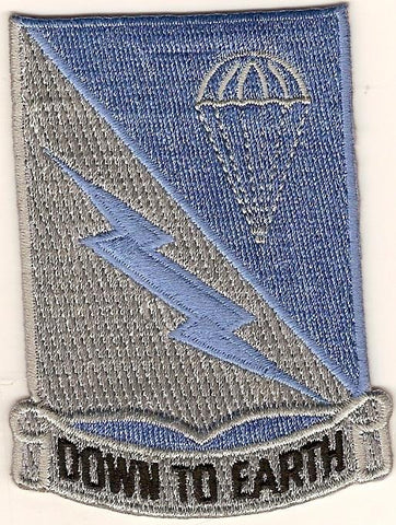 507th Airborne Infantry Custom made Cloth Patch - Saunders Military Insignia