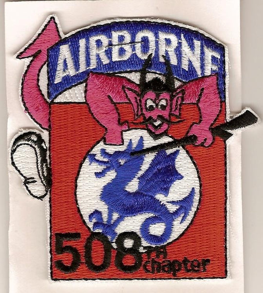 508th Airborne Regiment Combat Training Custom made Cloth Patch