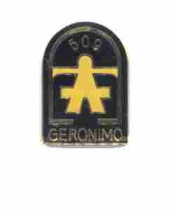 509th Airborne Infantry metal hat pin