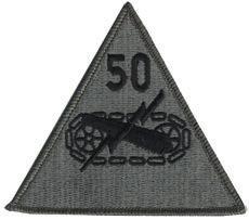 50th Armor Division Army ACU Patch with Velcro