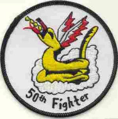 50th Fighter Squadron USAF Fighter Patch - Saunders Military Insignia