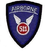 511th Airborne Infantry Patch