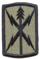 516th Signal Brigade, Subdued patch - Saunders Military Insignia