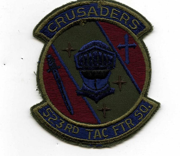 523rd Tactical Fighter Squadron Patch subdued