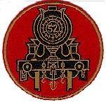 52nd Artillery Group on felt Custom made Cloth Patch