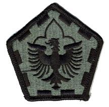 555th Engineer Brigade Army ACU Patch with Velcro