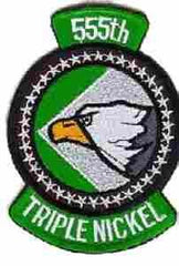 555th Tactical Fighter Squadron Patch - Saunders Military Insignia