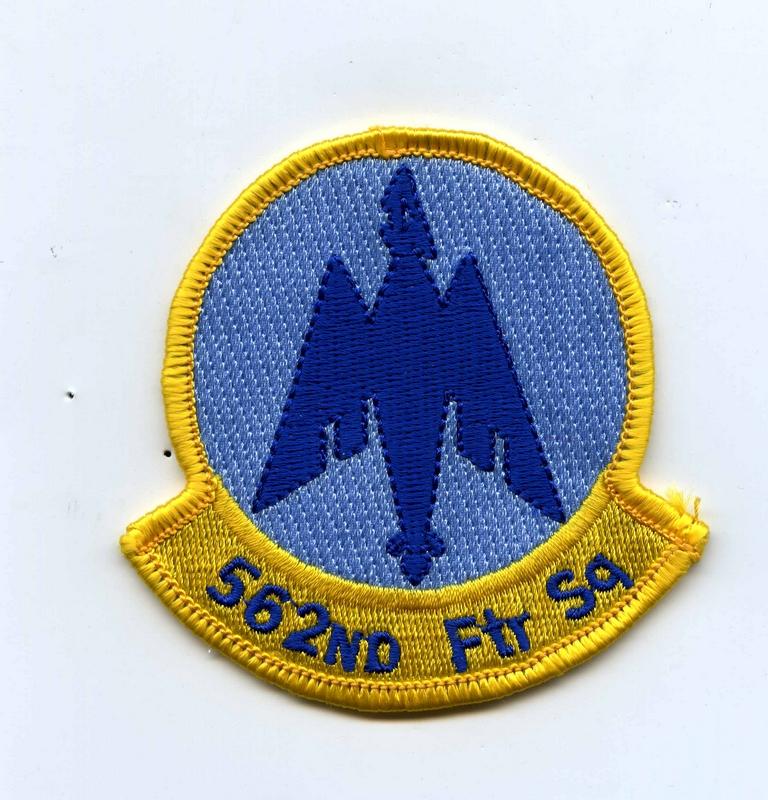 562nd Note 562nd Fighter Squadron Patch Vintage Aviation Memorabilia – Saunders ...