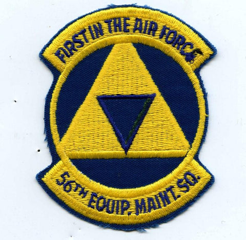 56th Equipment Maintenance Squadron Patch - Saunders Military Insignia