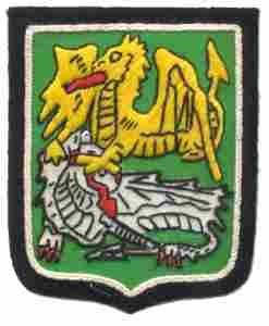 589th Armored Reconnaissance Battalion, Custom made Cloth Patch