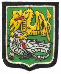 589th Armored Reconnaissance Battalion, Custom made Cloth Patch - Saunders Military Insignia