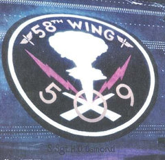 58th Bombardment Wing Custom Crafted Patch - Saunders Military Insignia