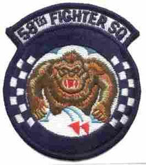 58th Fighter Squadron Patch - Saunders Military Insignia
