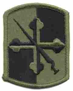 58th Infantry Brigade, Subdued Patch - Saunders Military Insignia