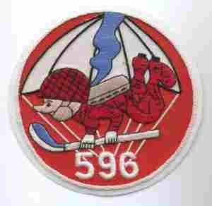 596th Airborne Engineer Custom made Cloth Patch – Saunders Military ...