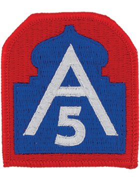 5th Army Corps Color Patch - Saunders Military Insignia