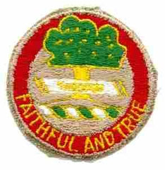 5th Field Artillery Battalion Patch, Authentic WWiI Cut Edge - Saunders Military Insignia