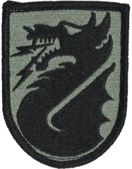 5th Signal Command ACU Patch with Velcro Backing - Saunders Military Insignia
