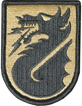 5th Signal Command Scorpion Patch With Velcro Backing