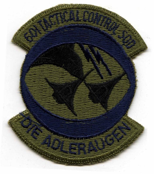 601st Tactical Control Squadron Subdued Patch
