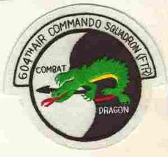 604th Air Commando Patch - Saunders Military Insignia