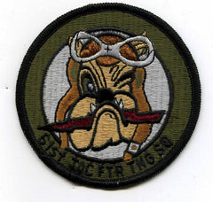 61st Tactical Fighter Training Squadron Subdued Patch, subdued - Saunders Military Insignia