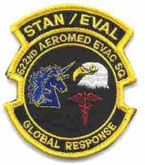 622nd Aero Medical S E Patch with Velcro - Saunders Military Insignia