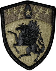 63rd Aviation Brigade Scorpion Or Multicam Patch with Velcro - Saunders Military Insignia