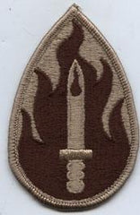 63rd Infantry Division Desert Cloth Patch - Saunders Military Insignia
