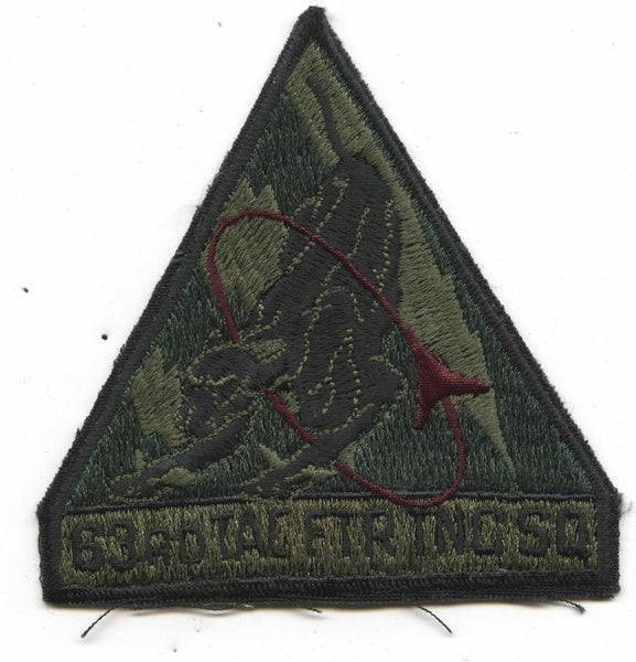 63rd Tactical Fighter Training Squadron Subdued Patch