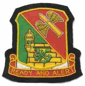 66th Antiaircraft Artillery Battalion Custom made Cloth Patch - Saunders Military Insignia