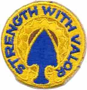 69th Infantry Brigade Patch, Cut Edge Old style
