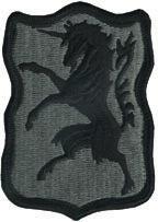 6th Armored Cavalry ACU patch with Velcro