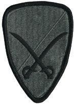 6th Cavalry Brigade ACU patch with Velcro