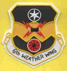 6th Weather Wing cloth patch - Saunders Military Insignia