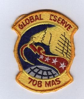 708th Military Airlift Squadron Patch