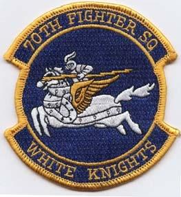 70th Fighter Squadron Patch