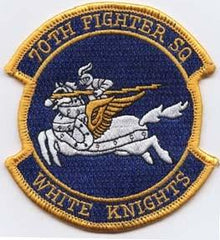 70th Fighter Squadron Patch - Saunders Military Insignia
