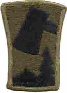 70th Infantry Division Subdued patch